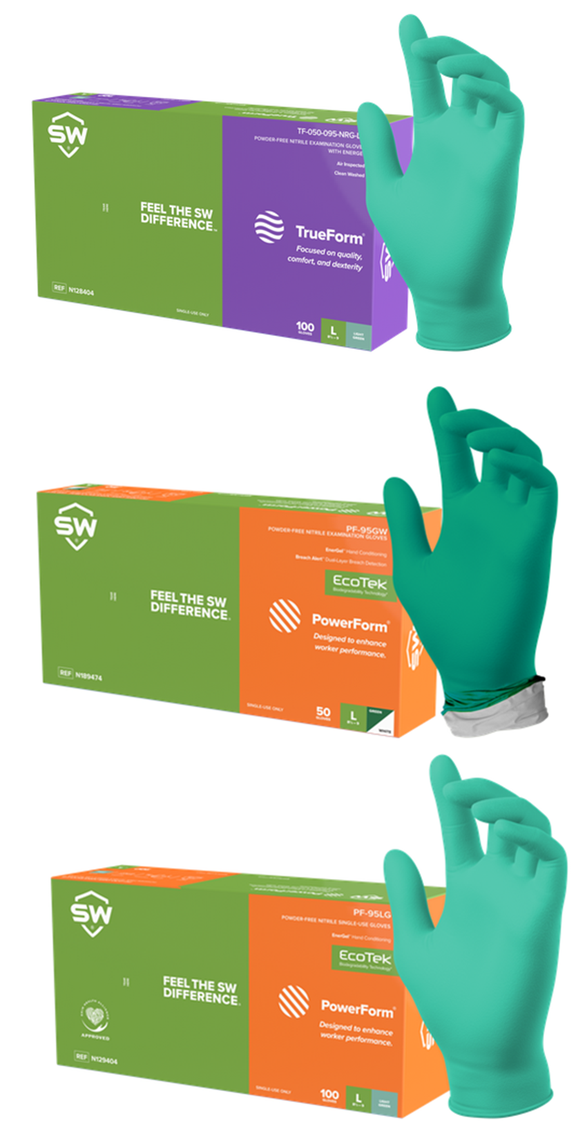 EnerGel® Nitrile Exam Gloves